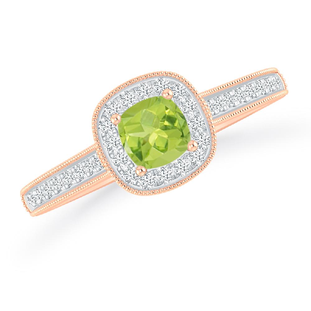 Rose Gold - Peridot