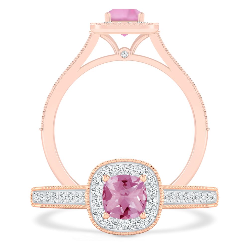 Rose Gold - Pink Tourmaline