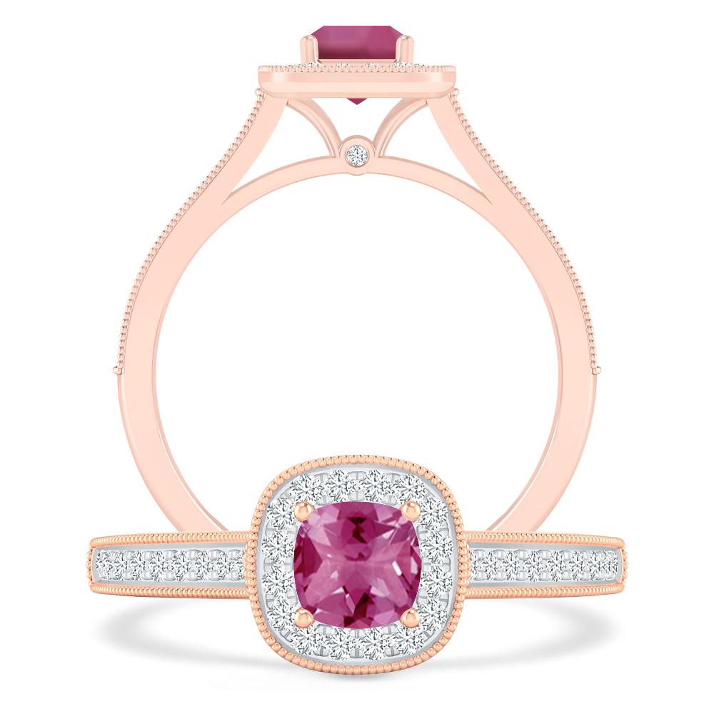 Rose Gold - Pink Tourmaline