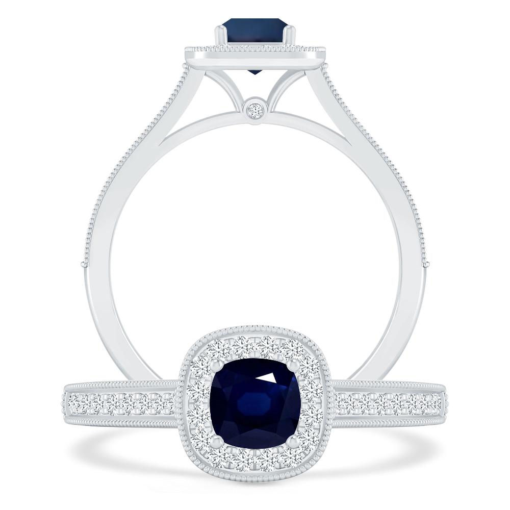 White Gold - Sapphire