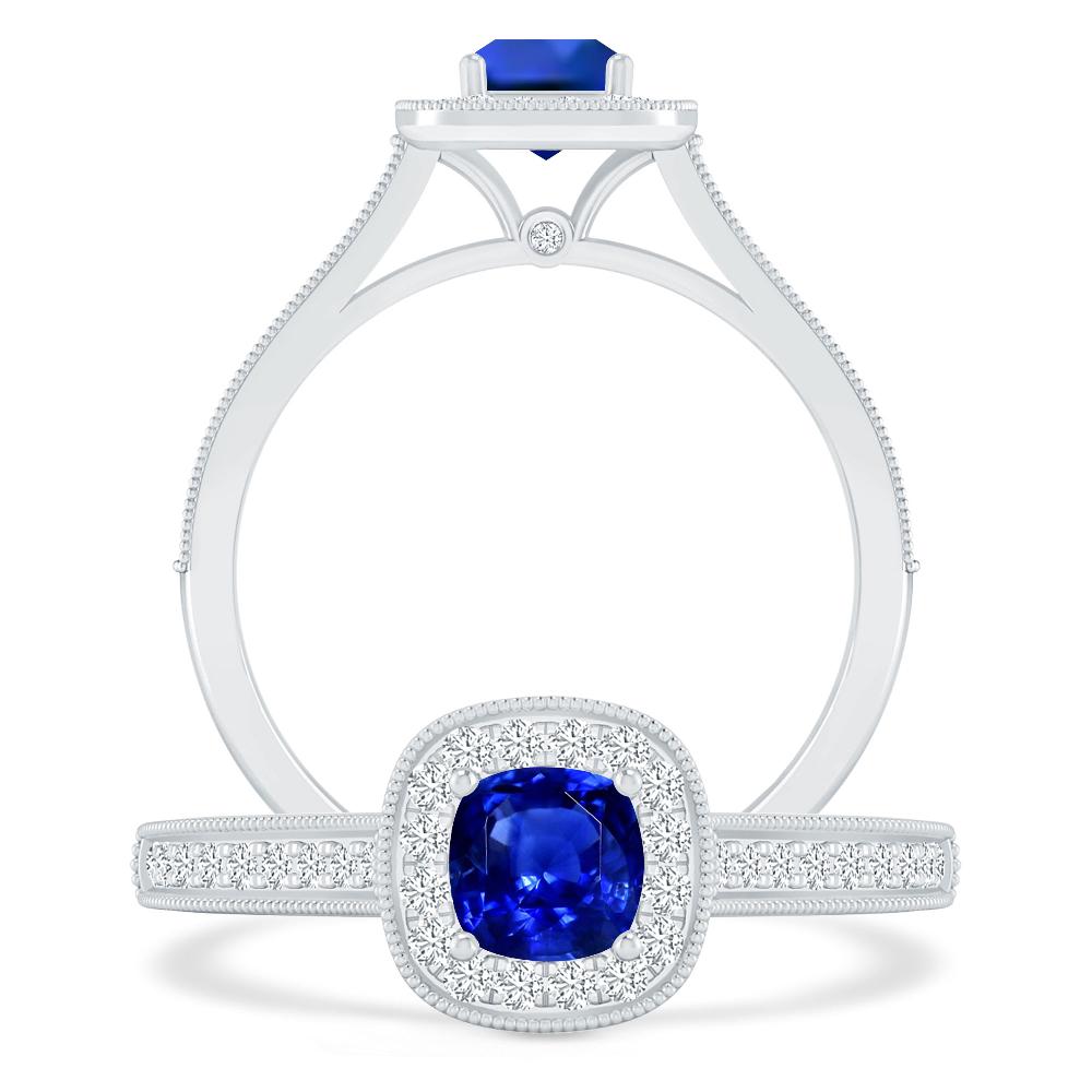 White Gold - Sapphire