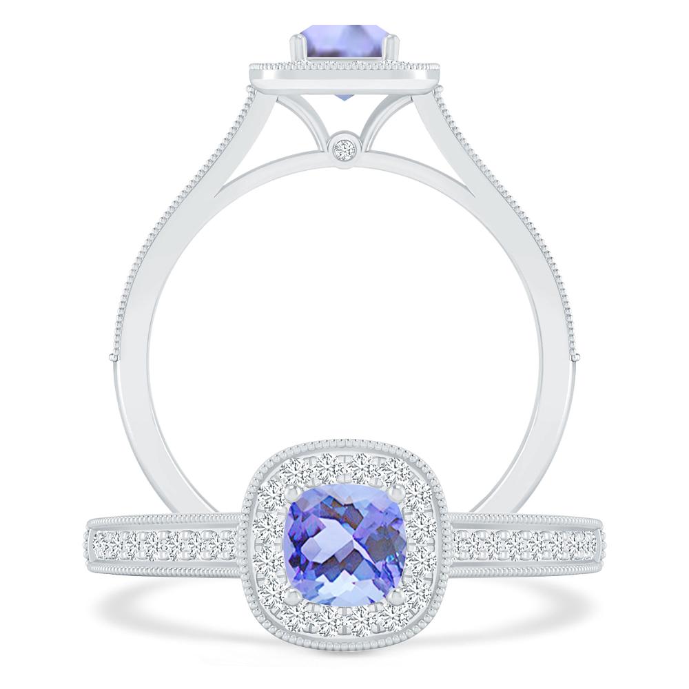 White Gold - Tanzanite