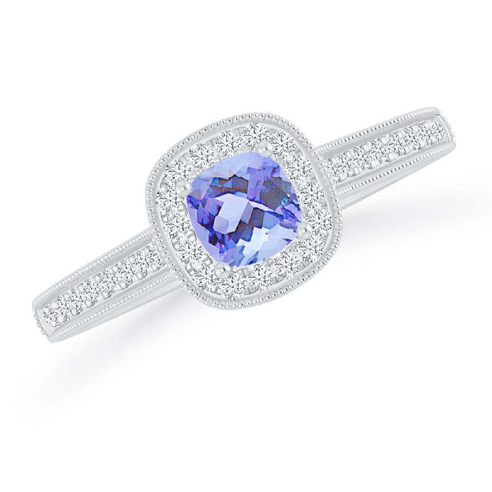 White Gold - Tanzanite