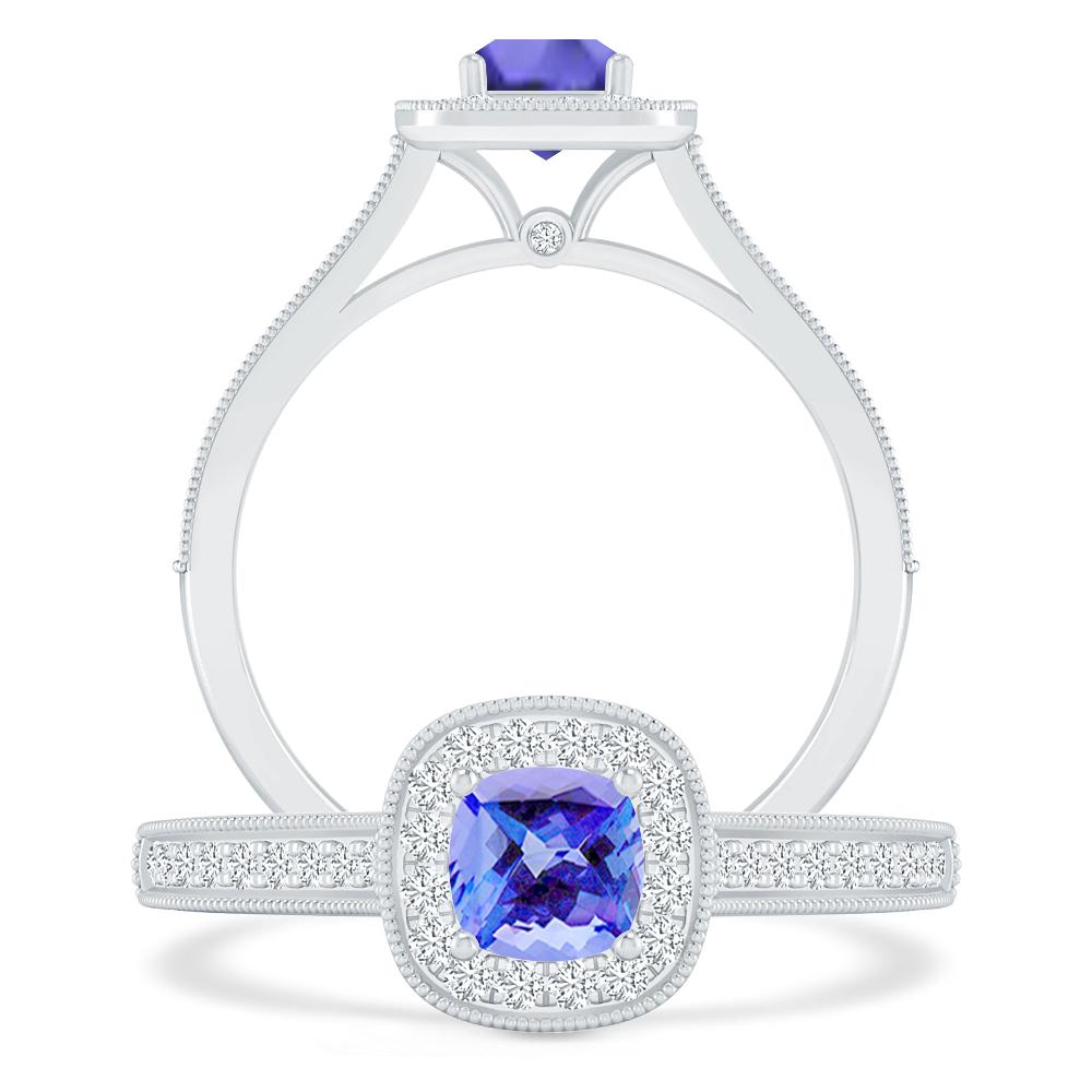 White Gold - Tanzanite