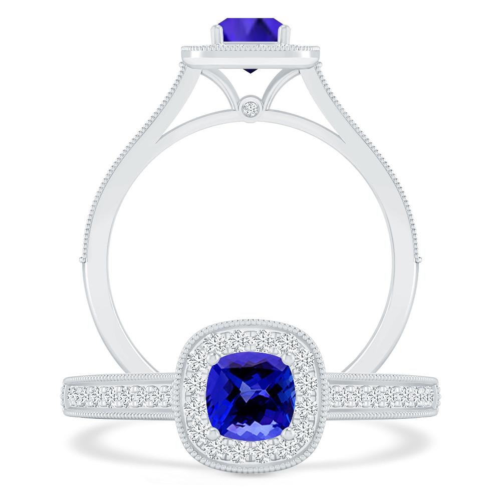 White Gold - Tanzanite