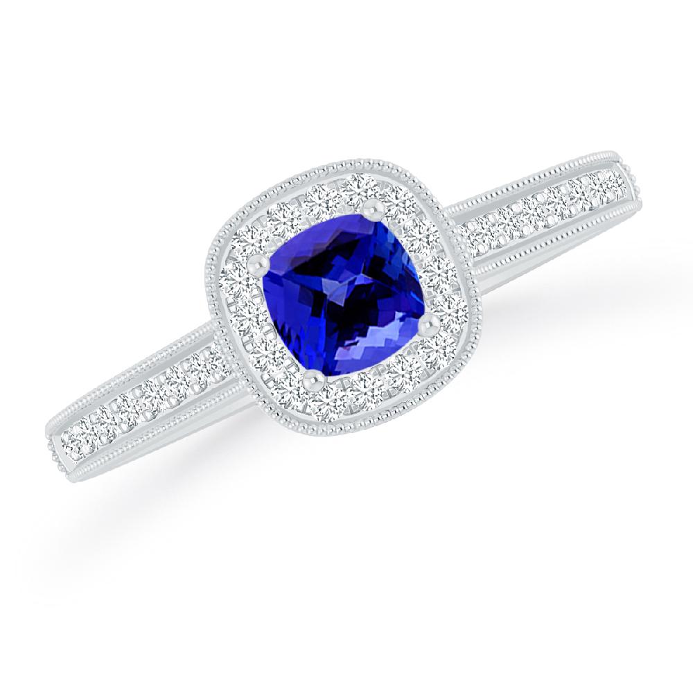 White Gold - Tanzanite