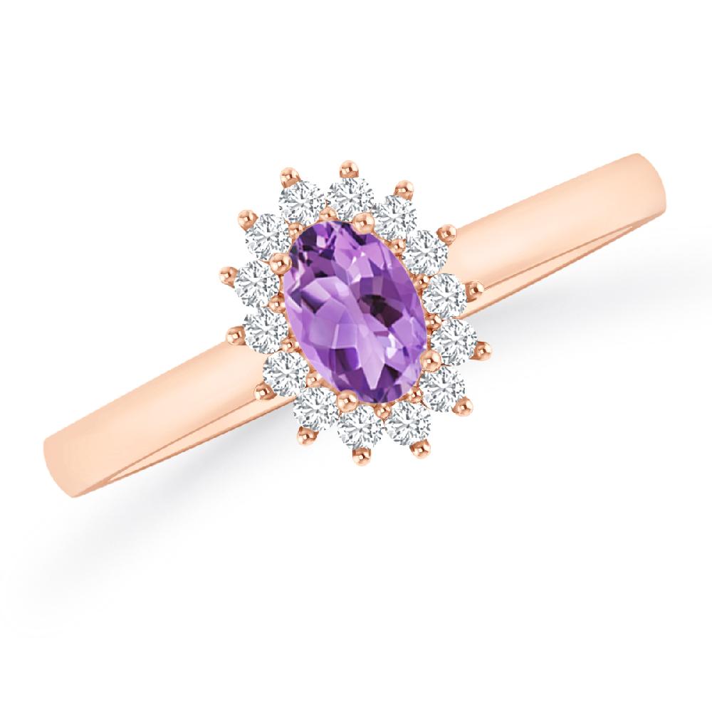 Rose Gold - Amethyst