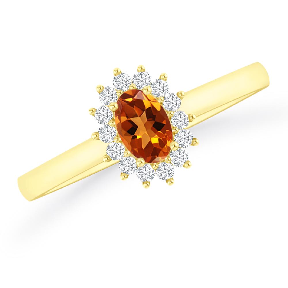 Yellow Gold - Citrine