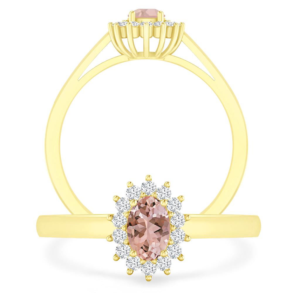 Yellow Gold - Morganite