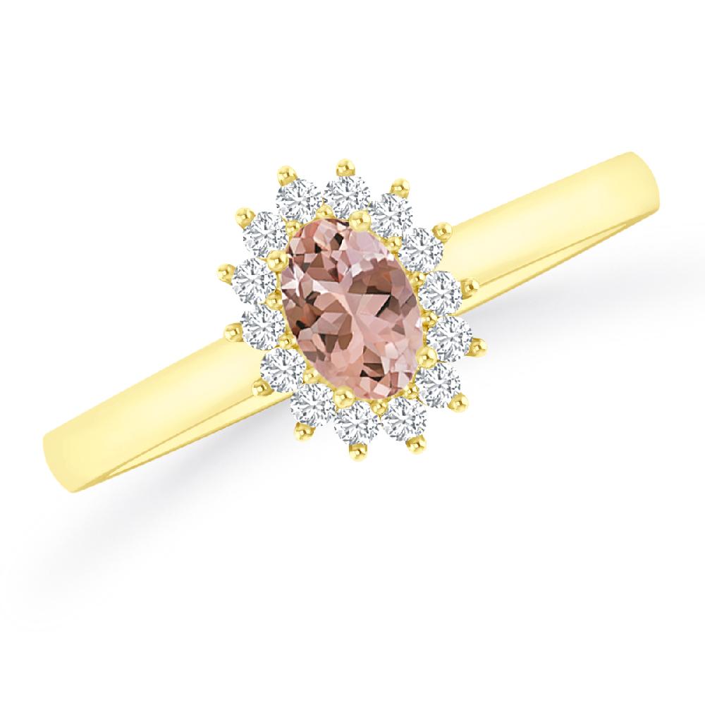 Yellow Gold - Morganite