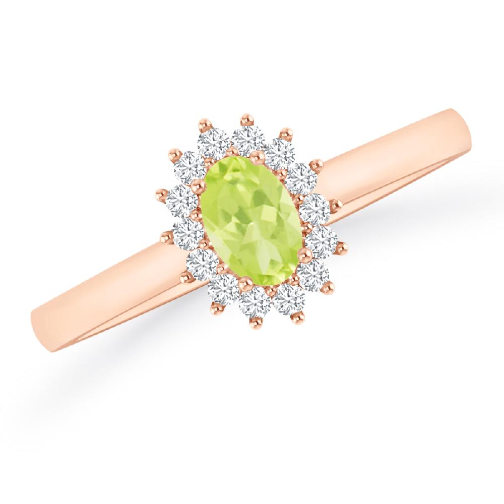 Rose Gold - Peridot