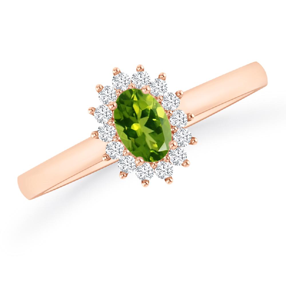 Rose Gold - Peridot