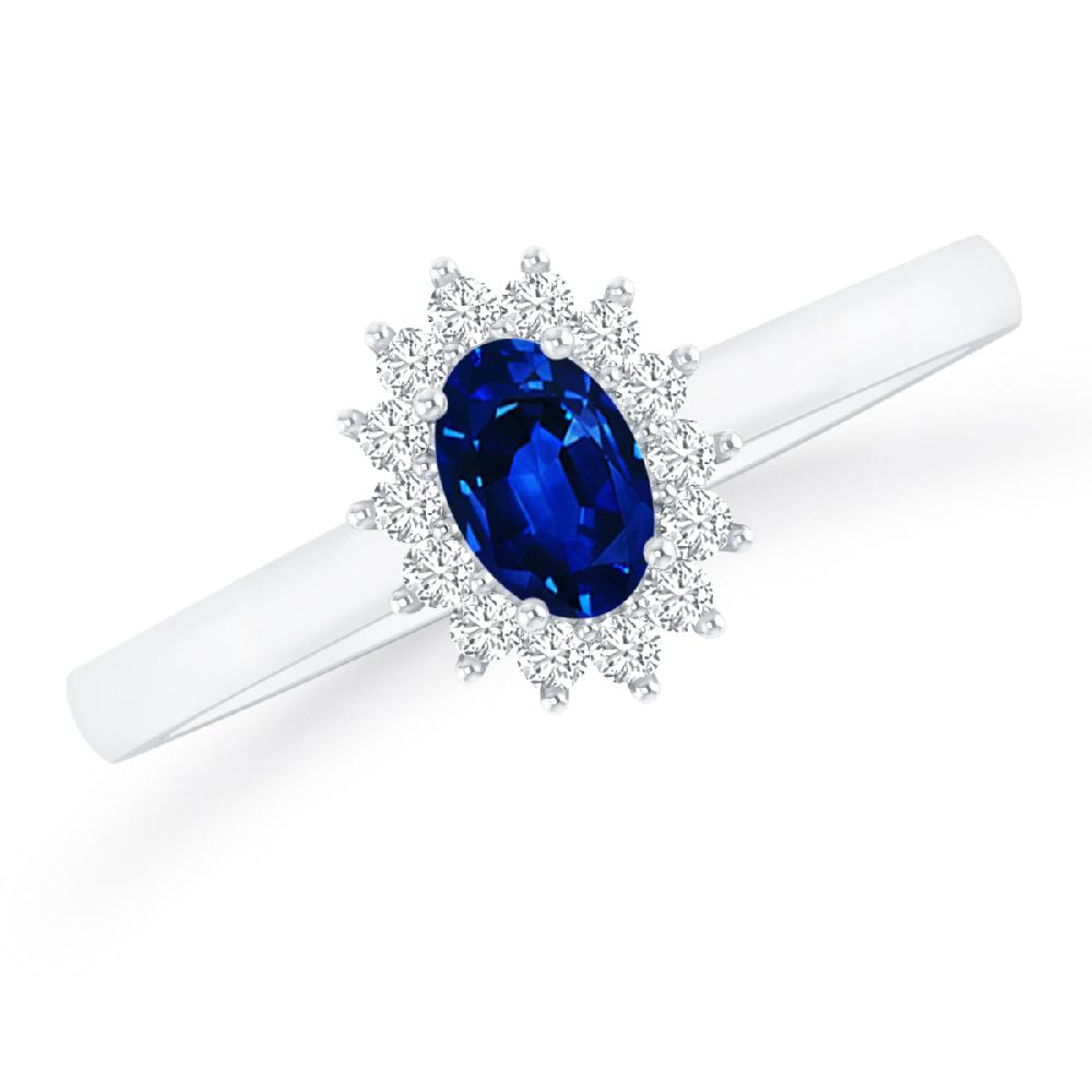 White Gold - Sapphire