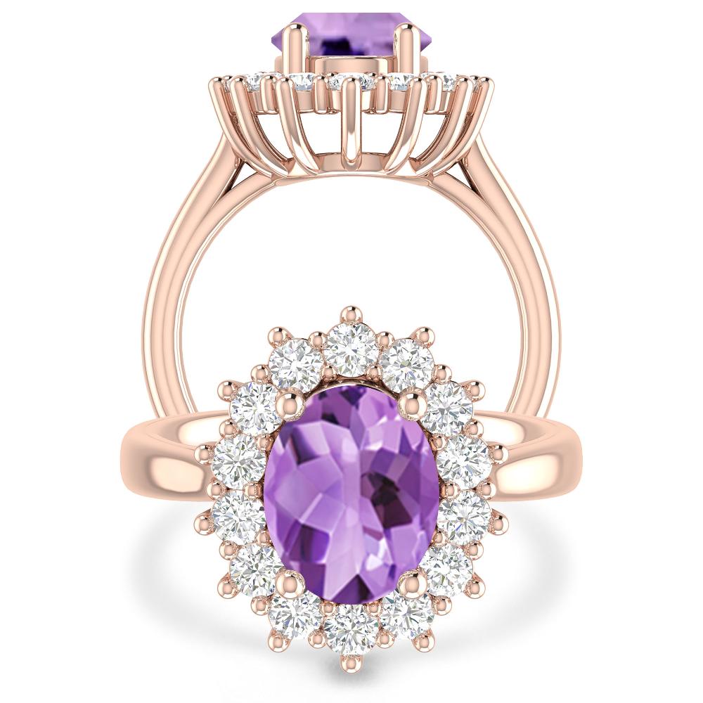 Rose Gold - Amethyst