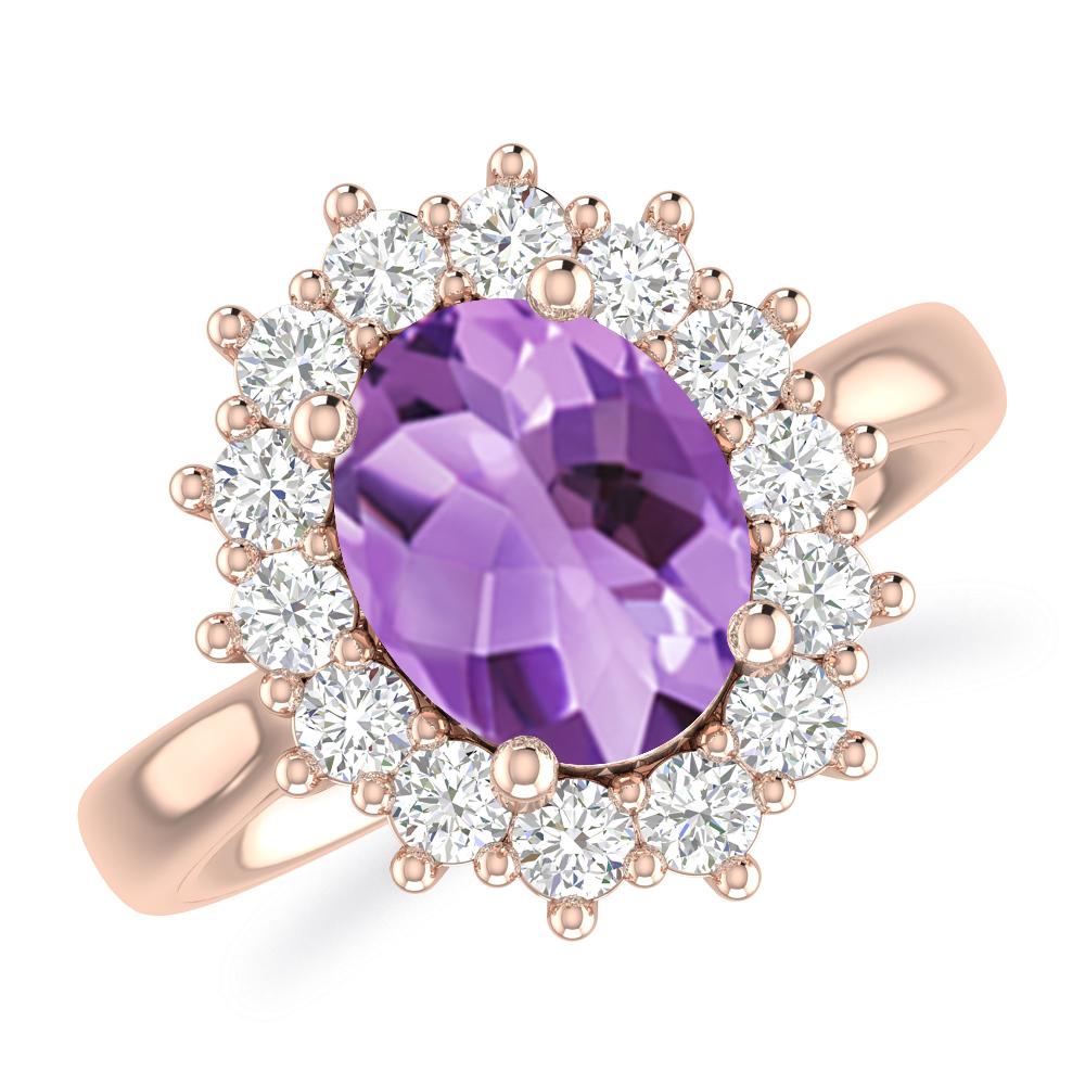 Rose Gold - Amethyst