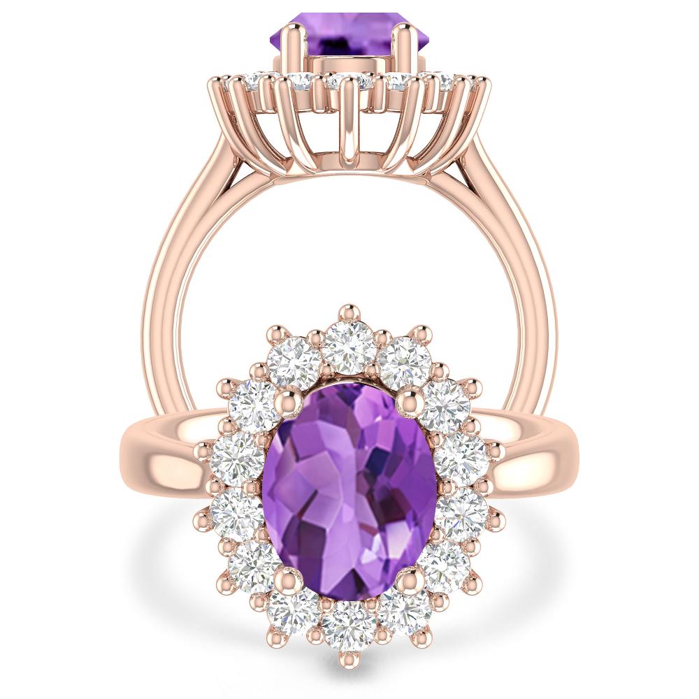 Rose Gold - Amethyst