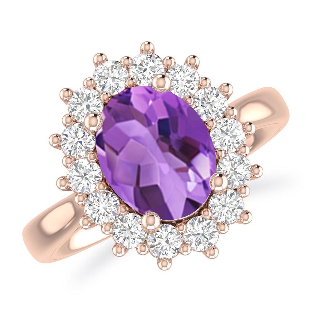 Rose Gold - Amethyst