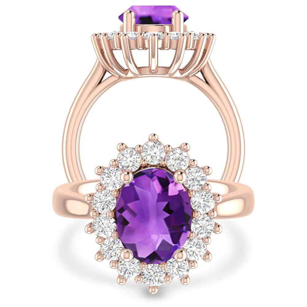 Rose Gold - Amethyst