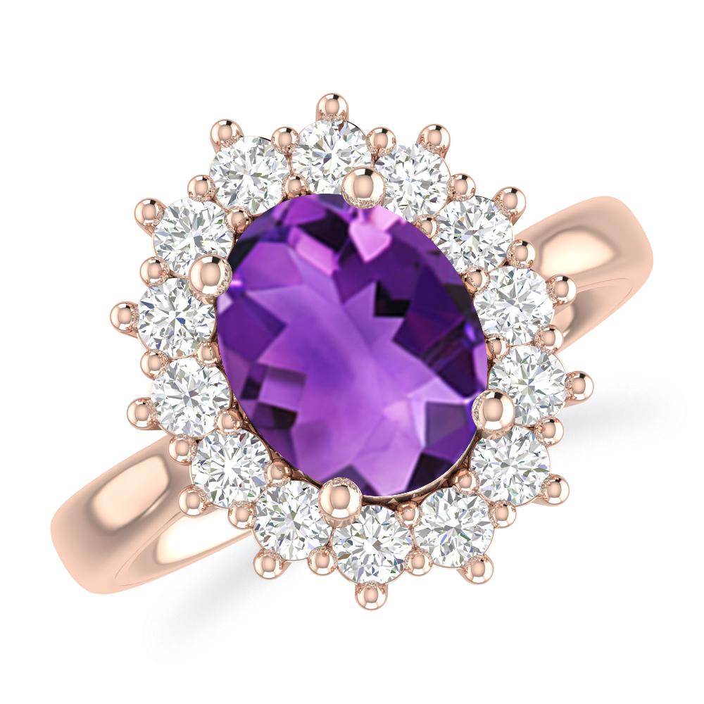 Rose Gold - Amethyst