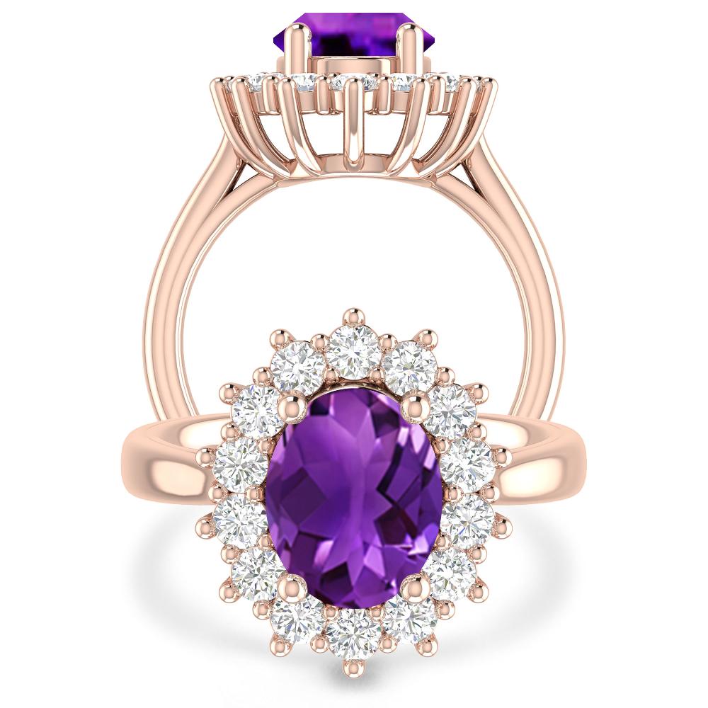 Rose Gold - Amethyst