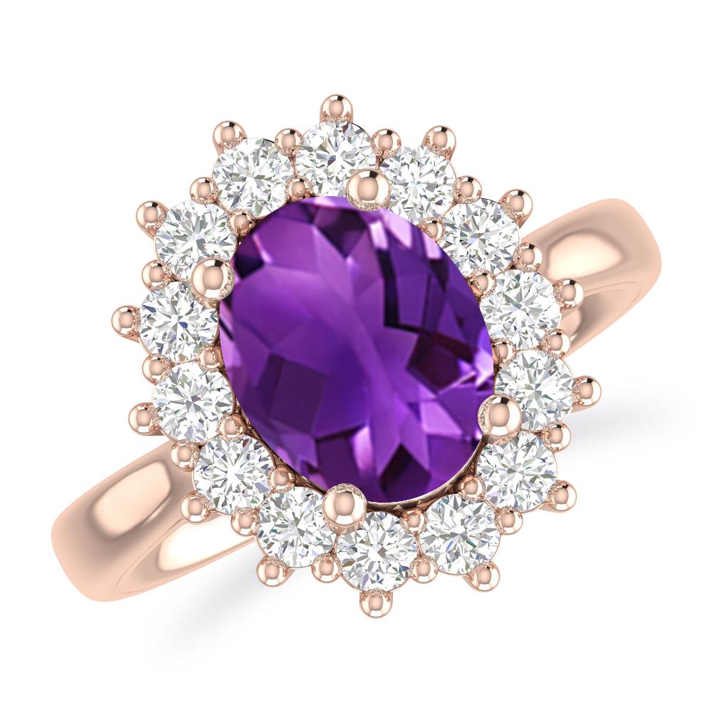 Rose Gold - Amethyst