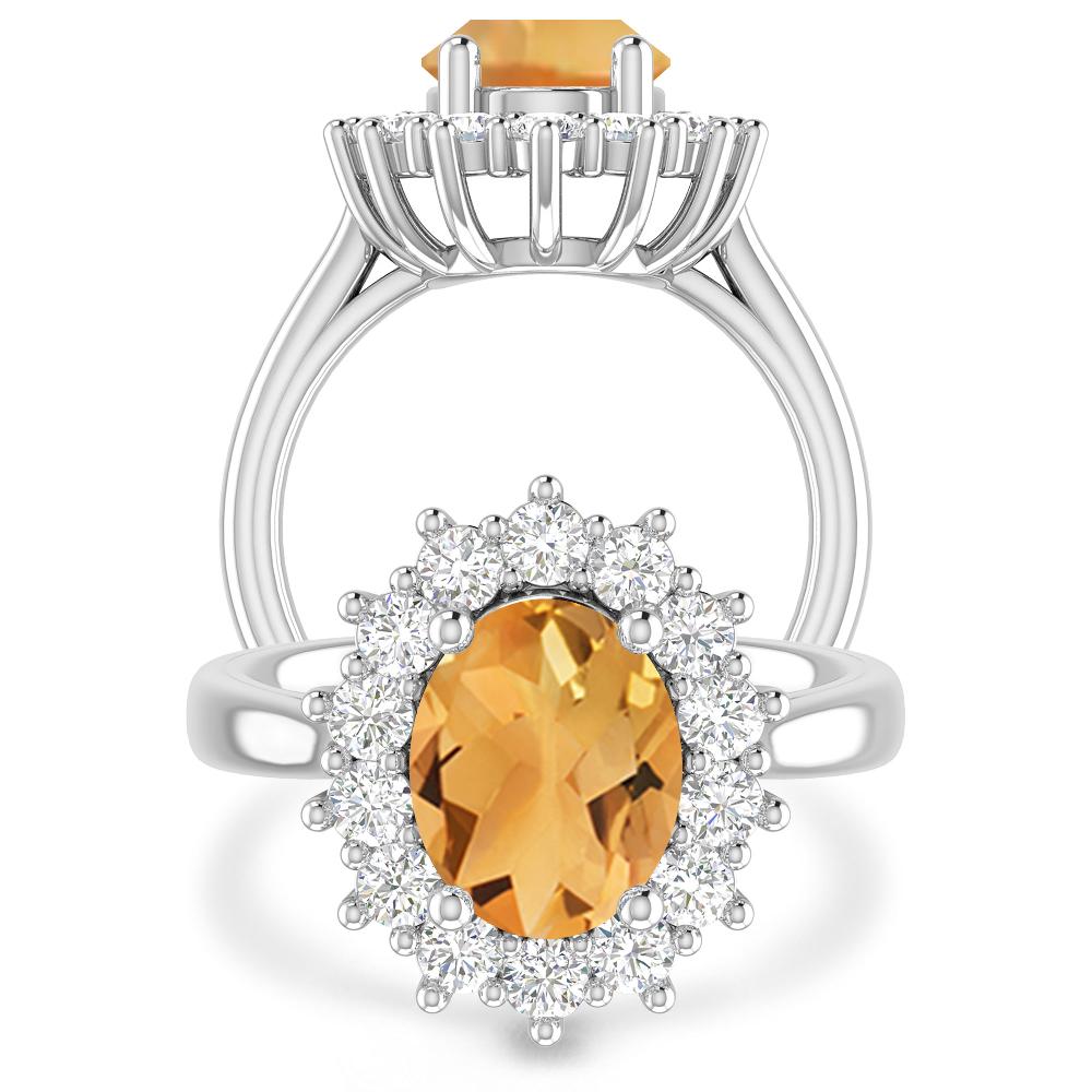 White Gold - Citrine