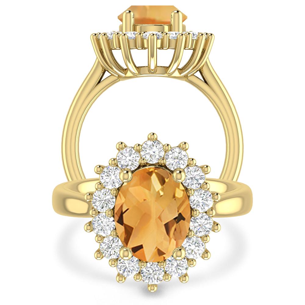 Yellow Gold - Citrine