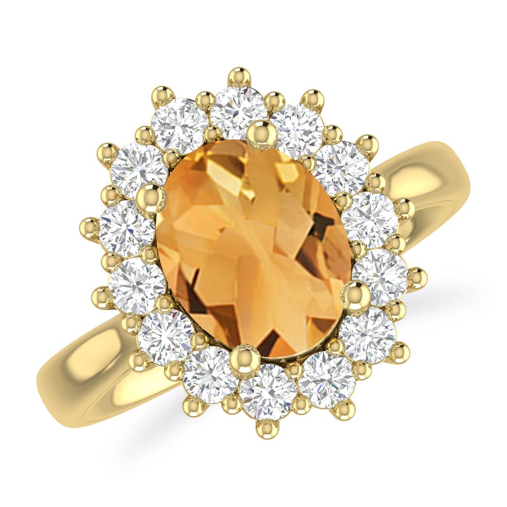 Yellow Gold - Citrine