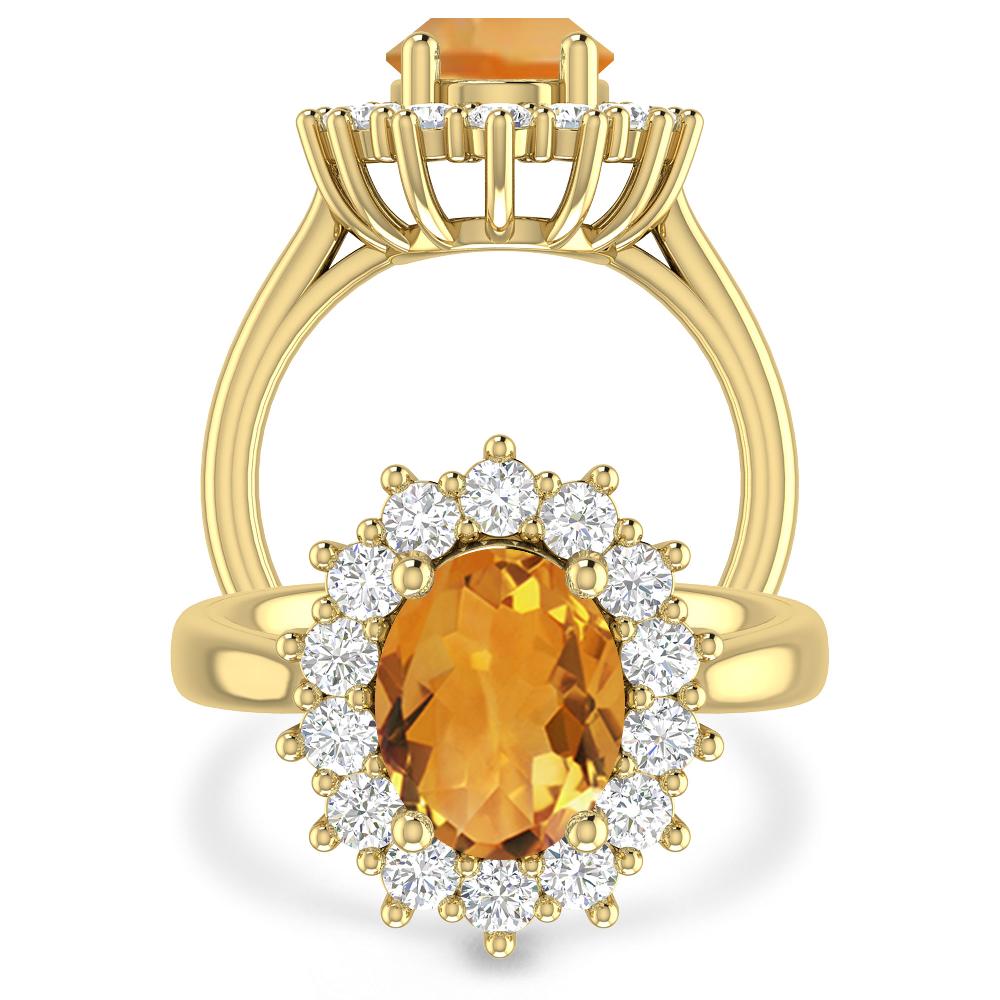 Yellow Gold - Citrine