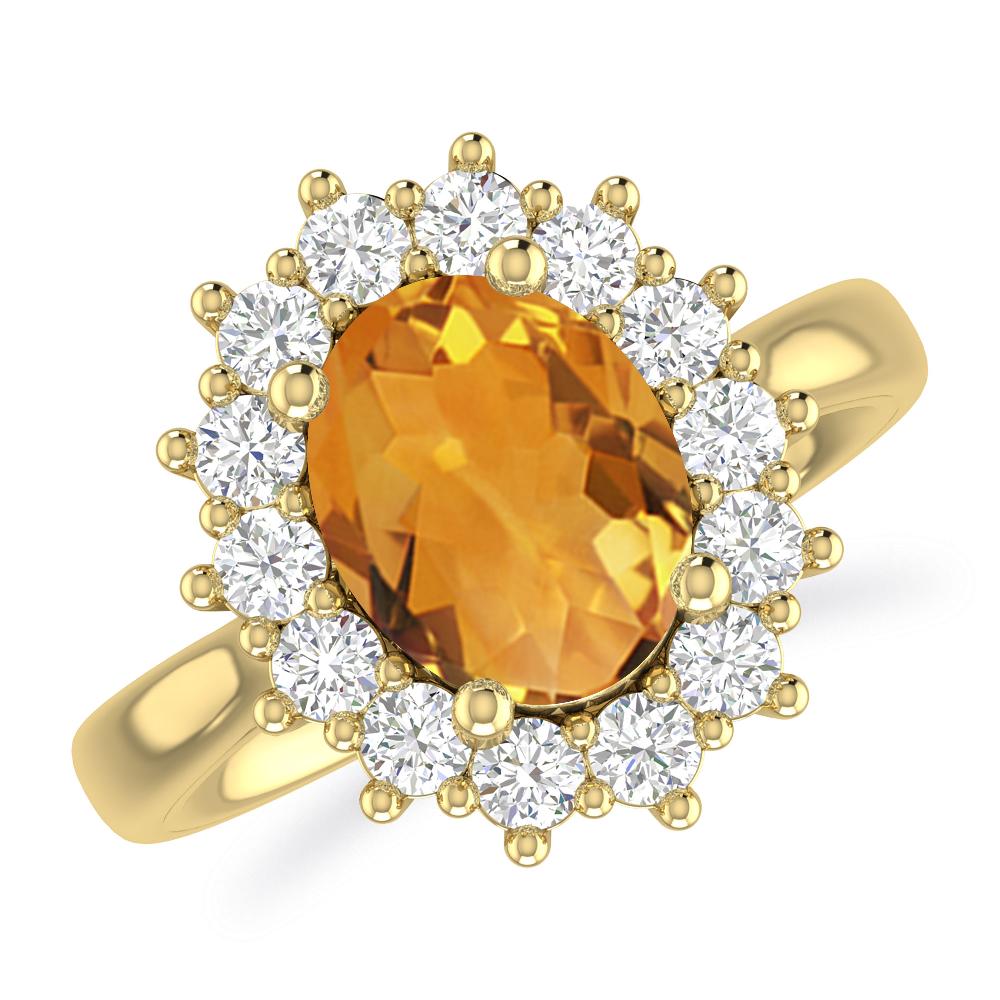 Yellow Gold - Citrine