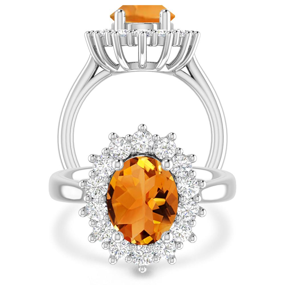 White Gold - Citrine