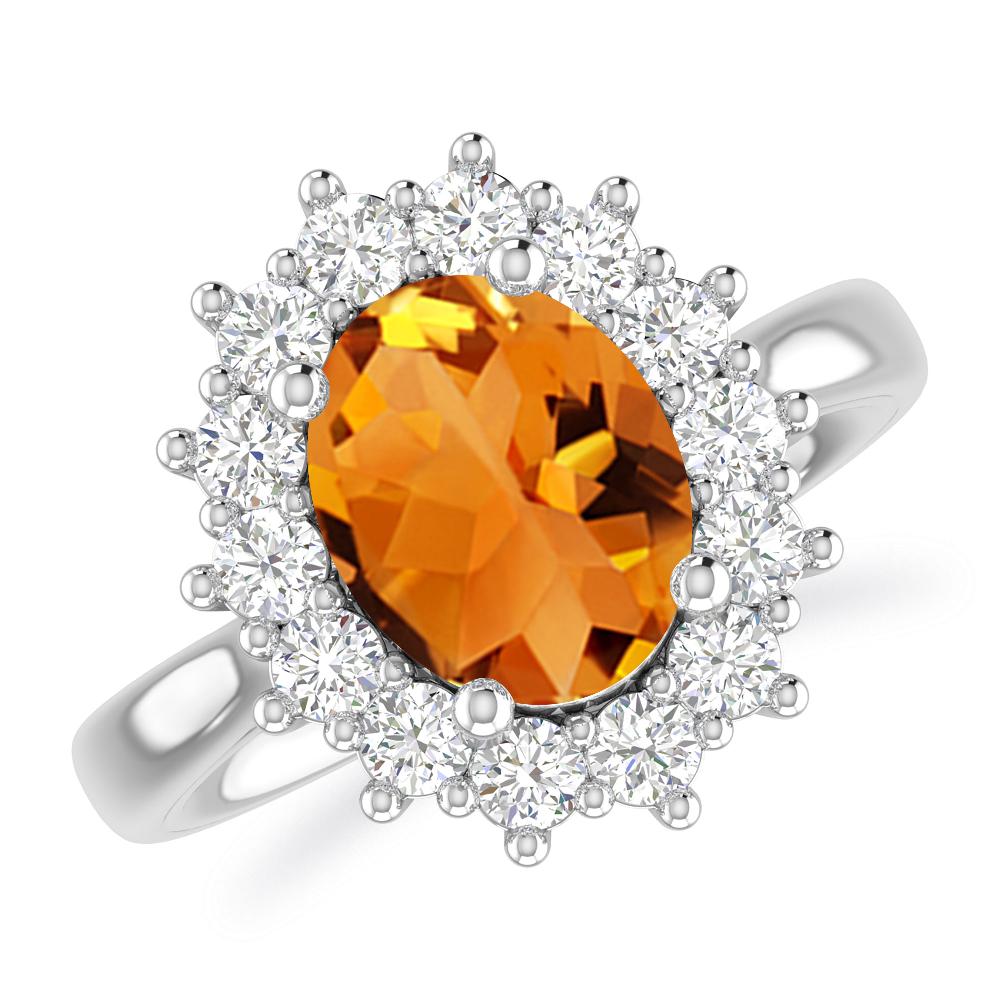 White Gold - Citrine