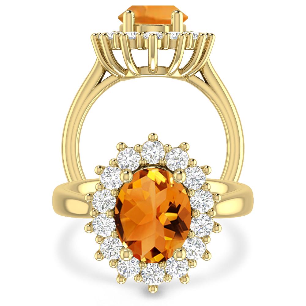 Yellow Gold - Citrine