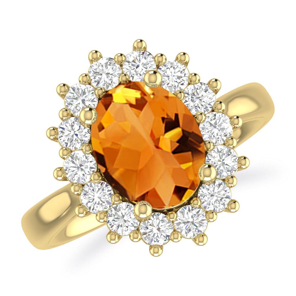 Yellow Gold - Citrine