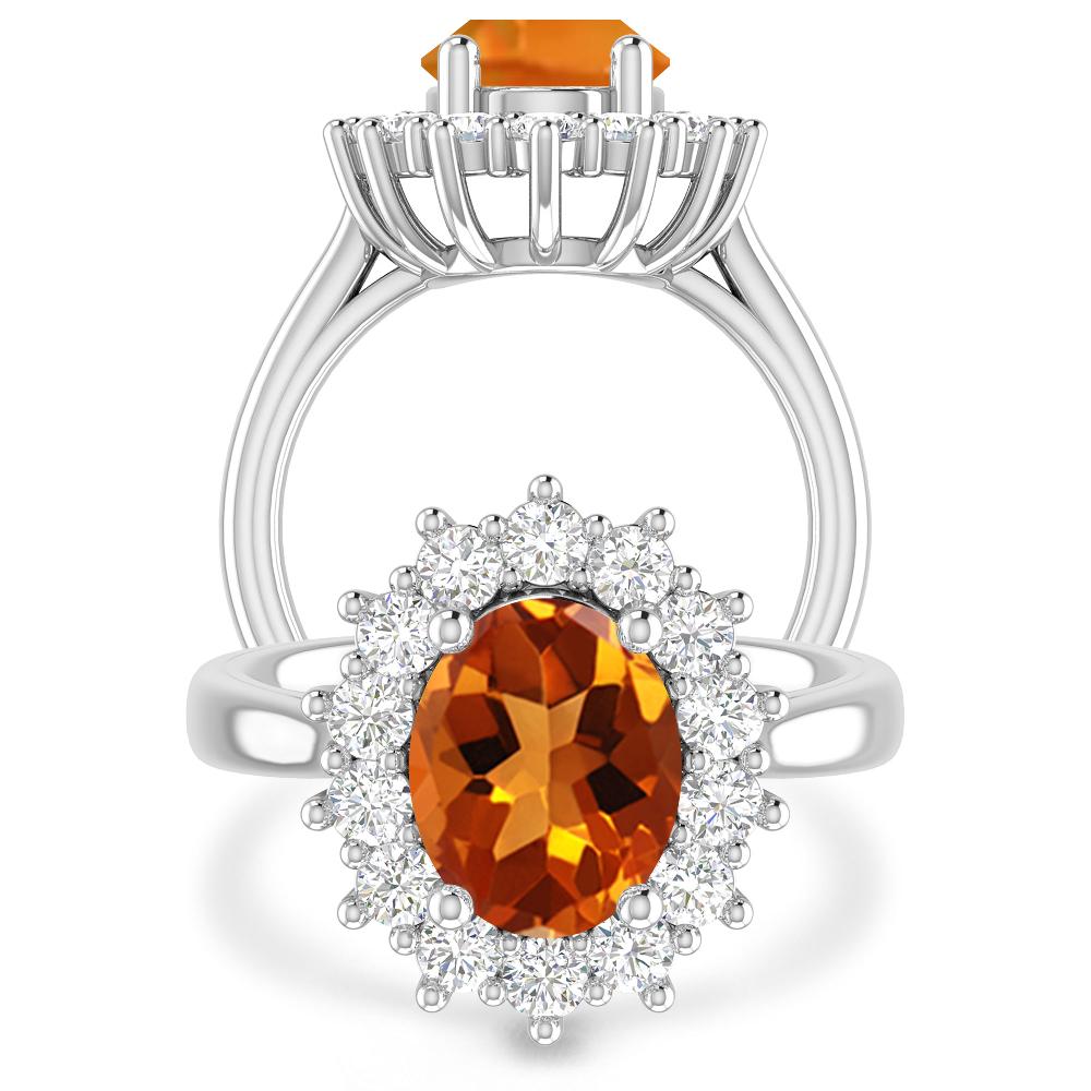 White Gold - Citrine