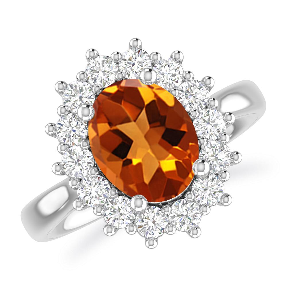 White Gold - Citrine