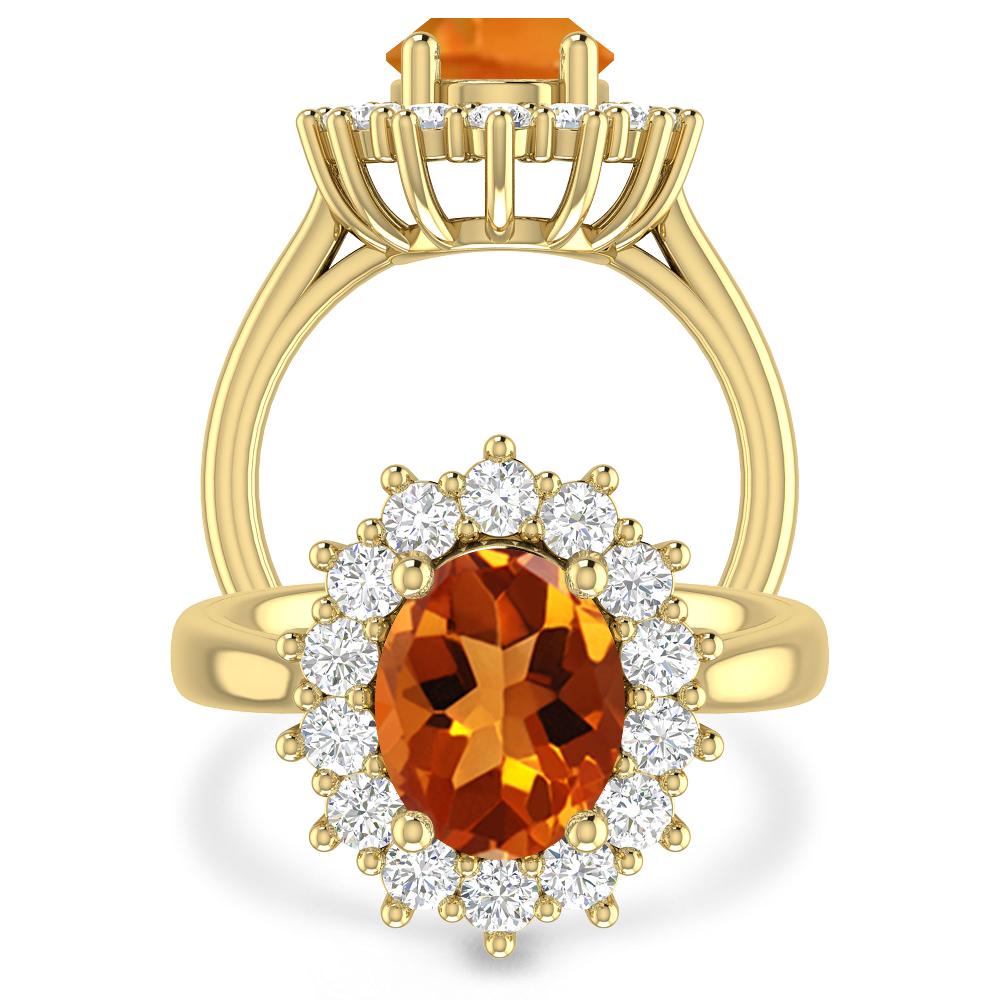 Yellow Gold - Citrine