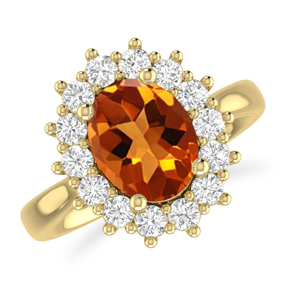 Yellow Gold - Citrine