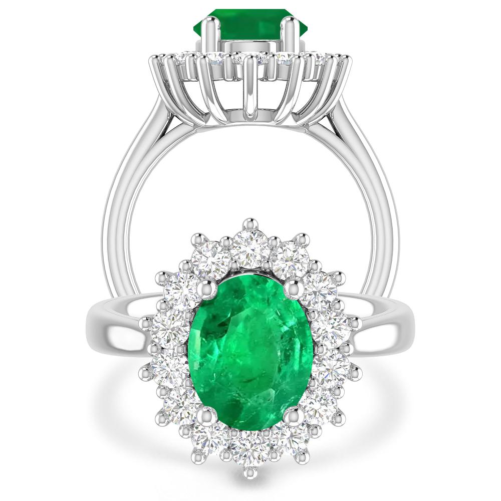 White Gold - Emerald