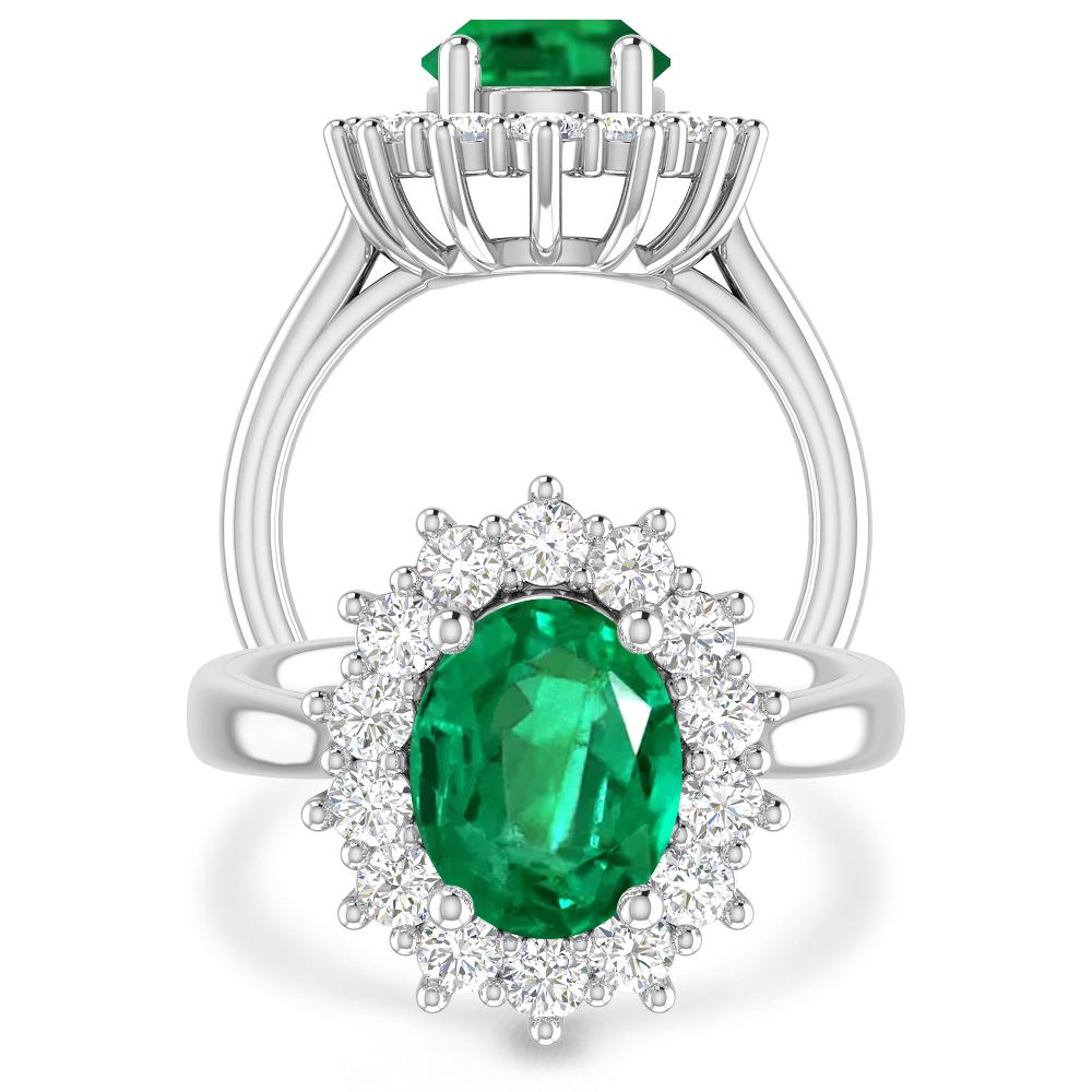 White Gold - Emerald