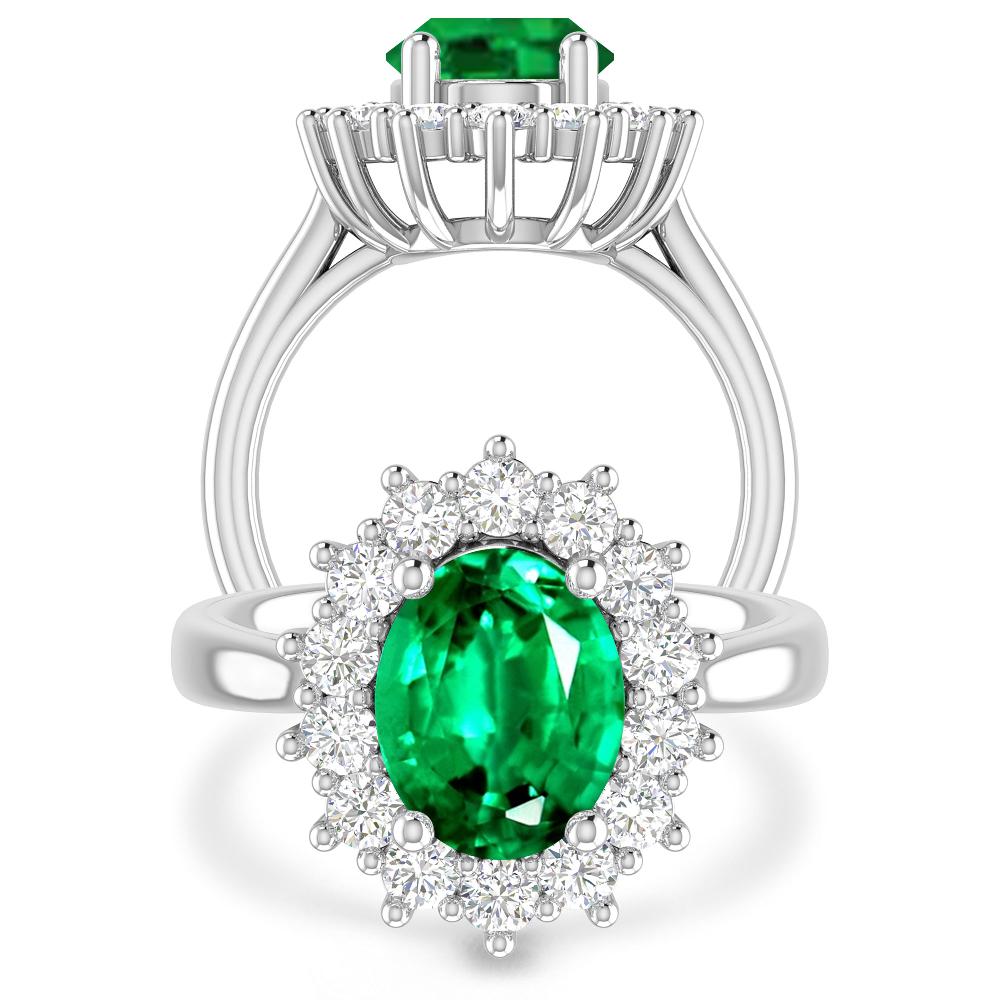 White Gold - Emerald