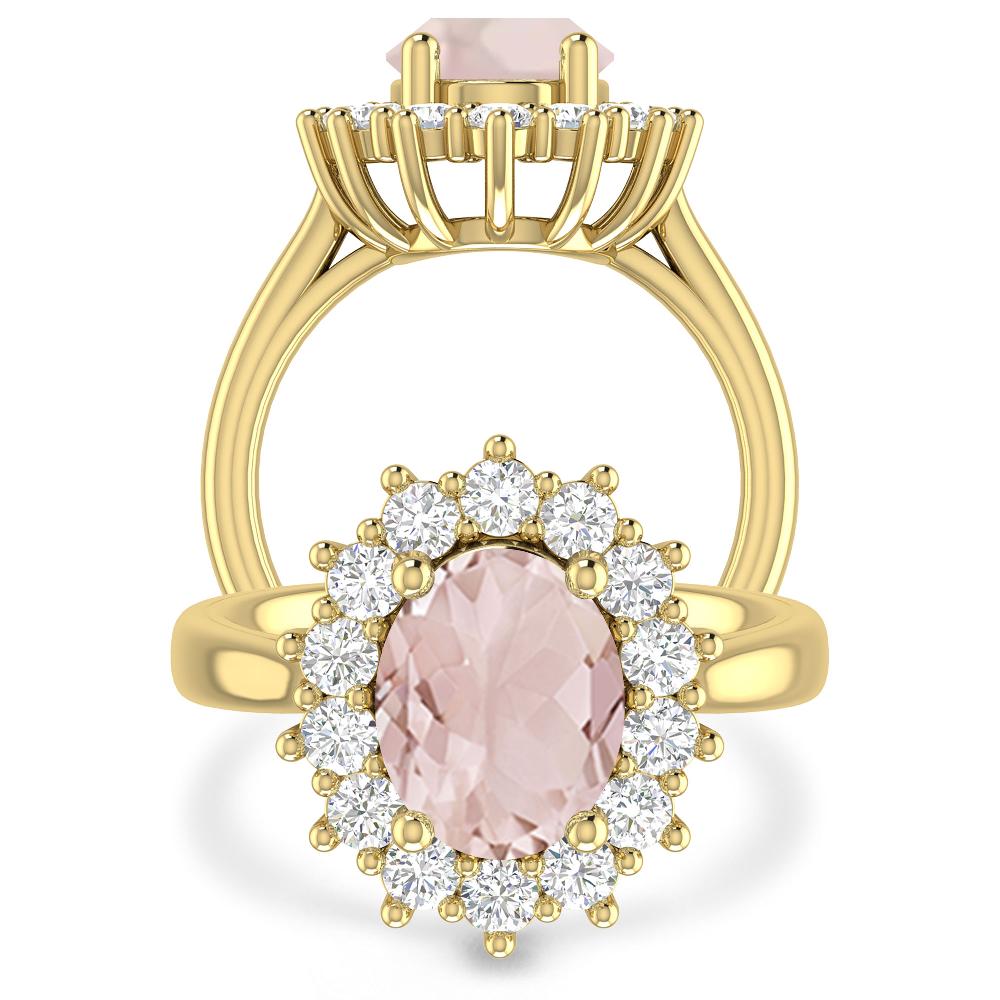 Yellow Gold - Morganite