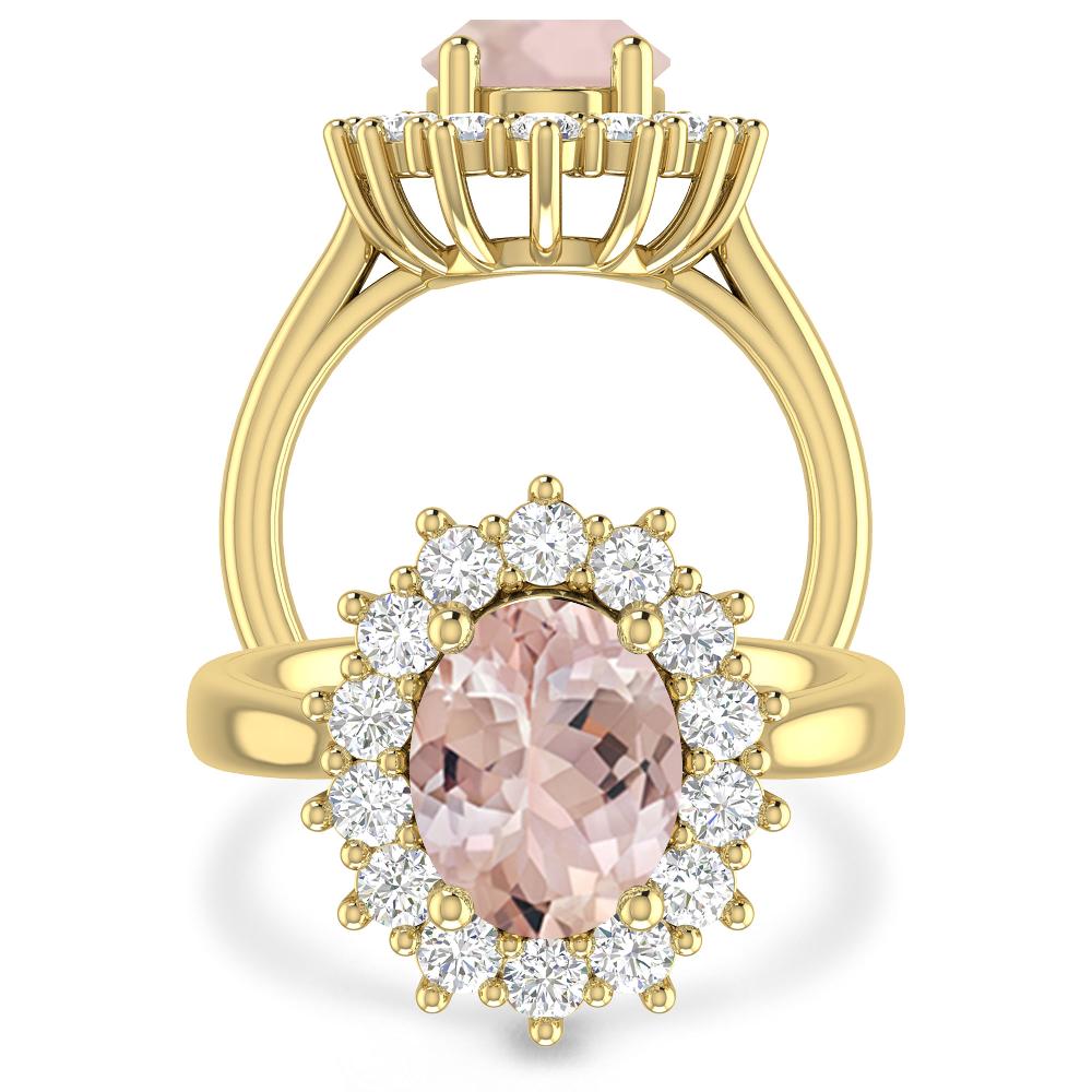 Yellow Gold - Morganite