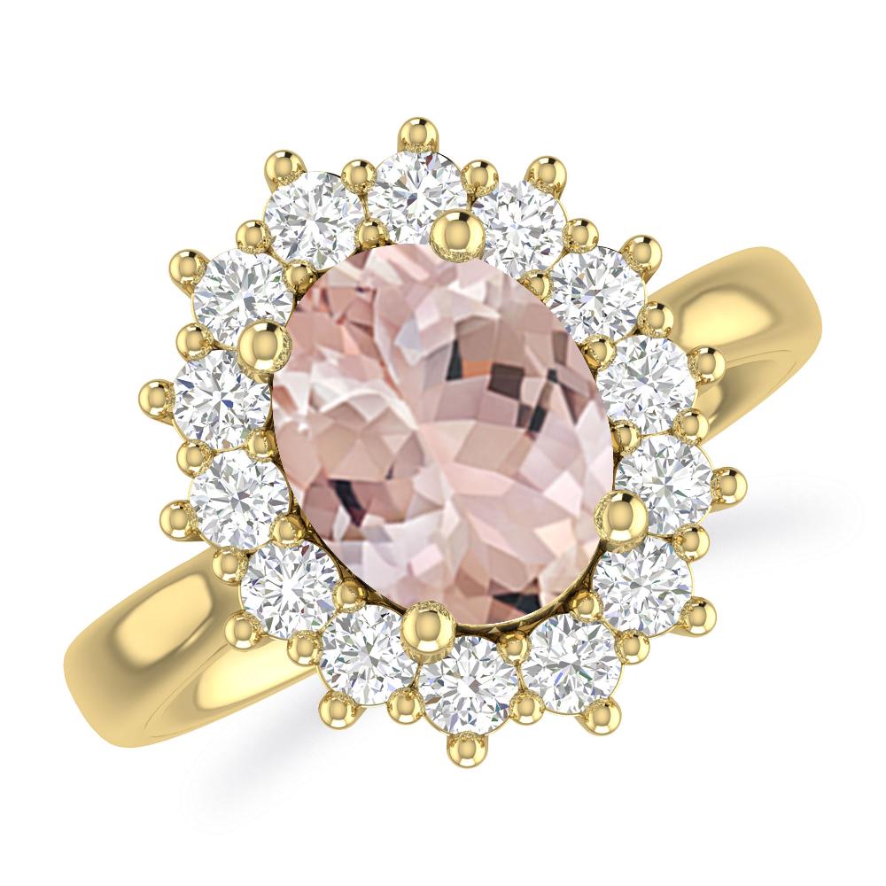 Yellow Gold - Morganite