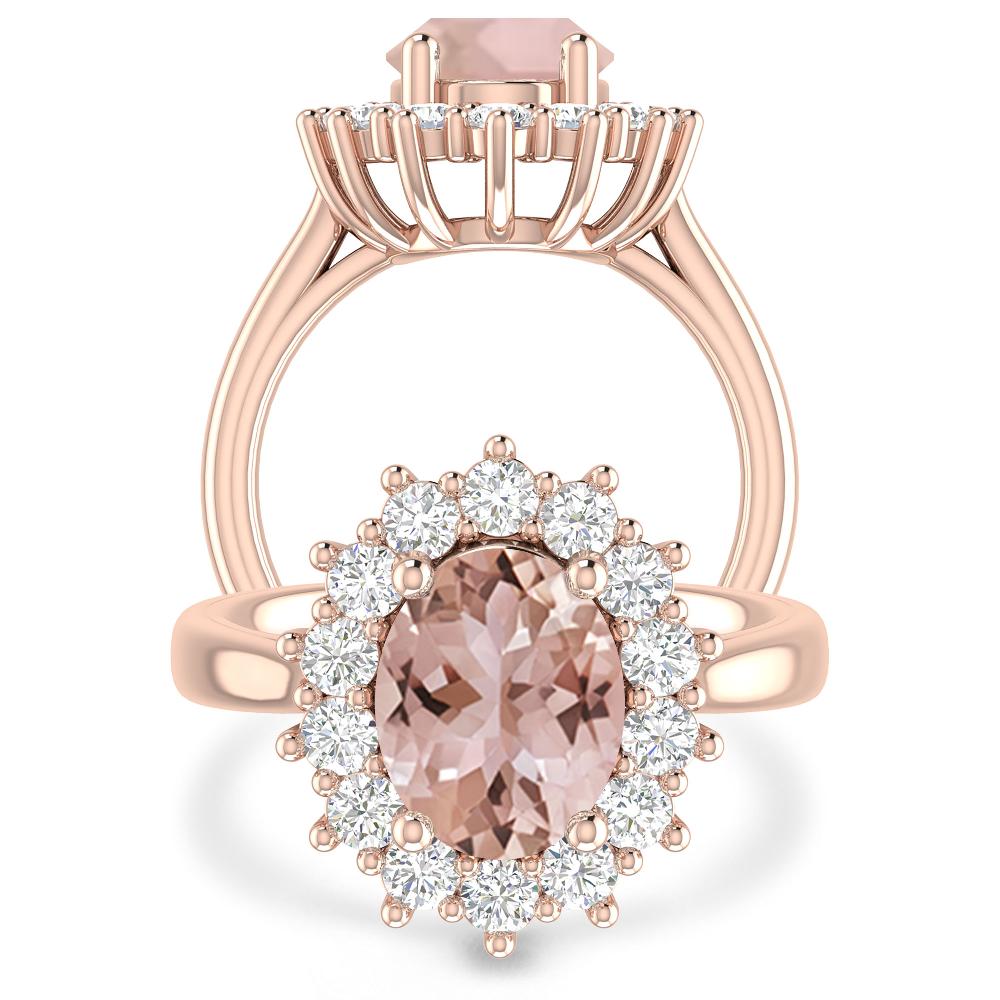 Rose Gold - Morganite