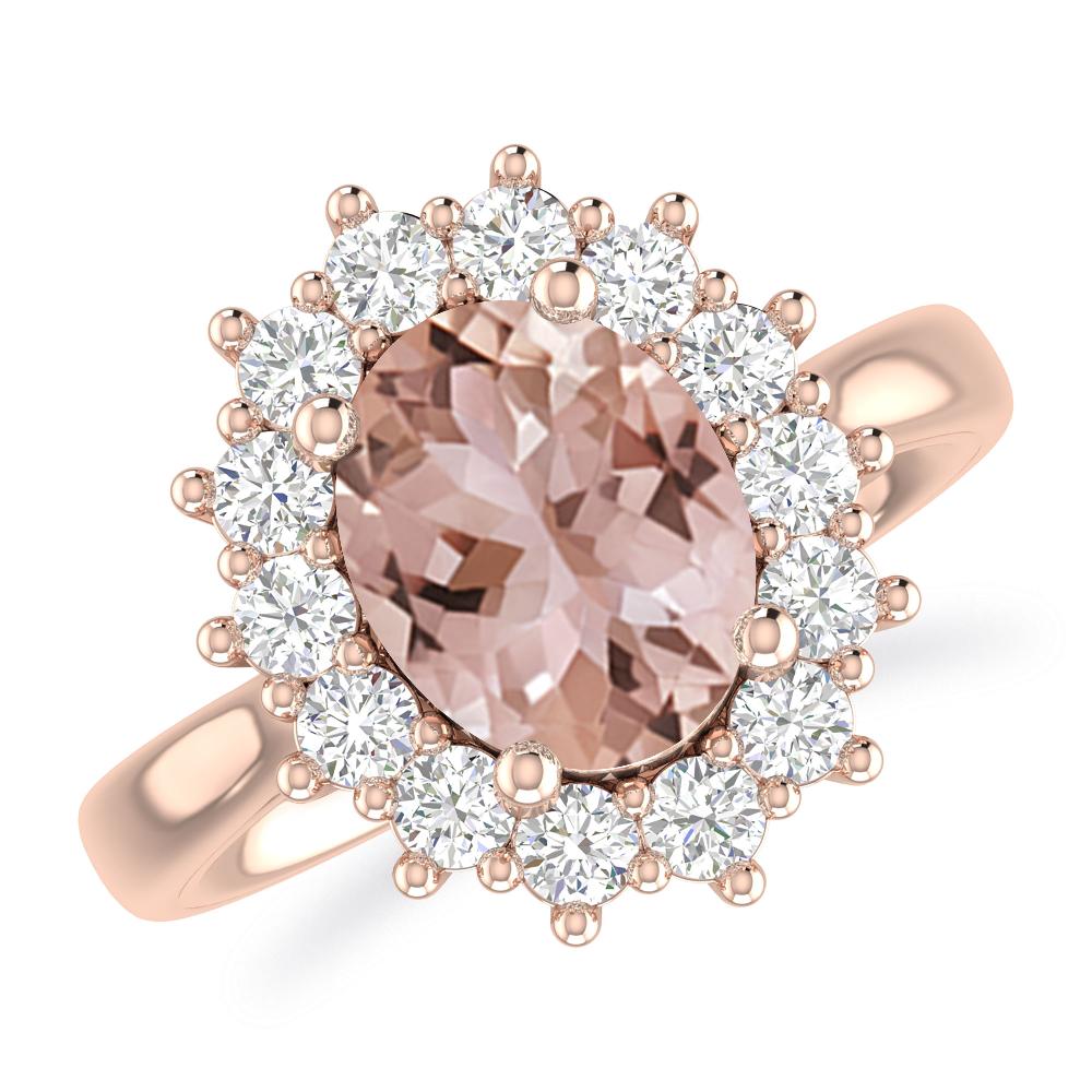 Rose Gold - Morganite