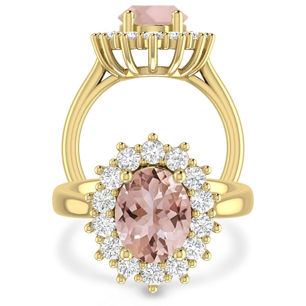 Yellow Gold - Morganite