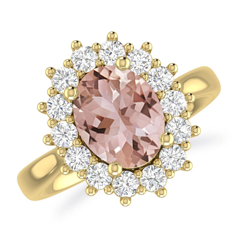 Yellow Gold - Morganite