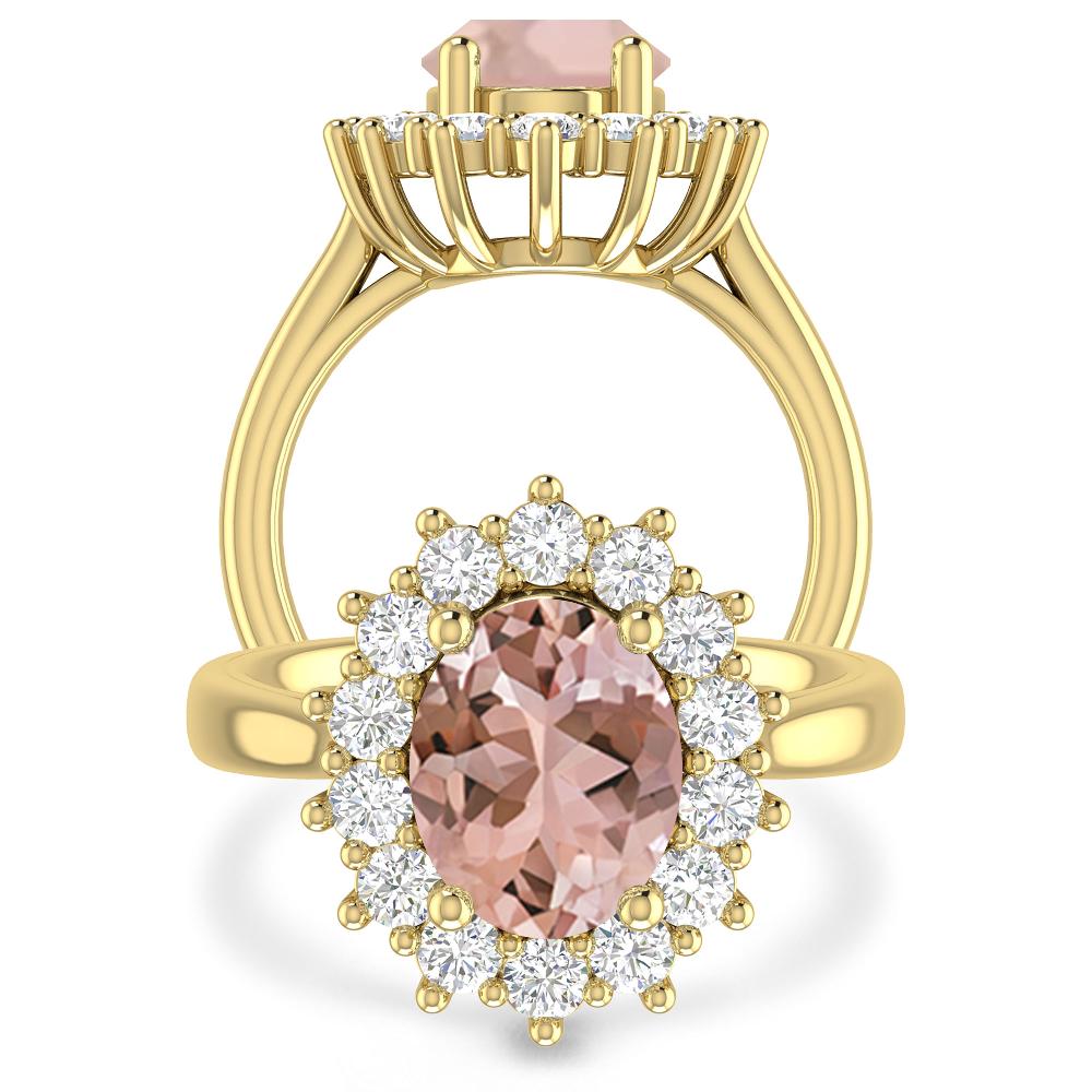 Yellow Gold - Morganite