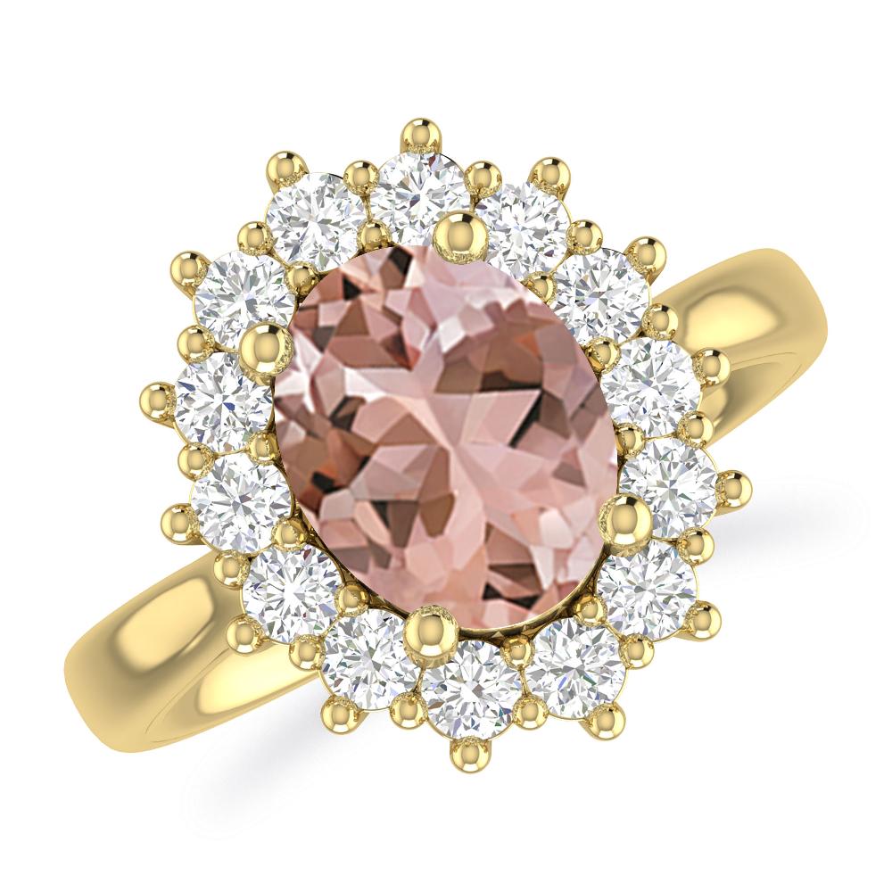 Yellow Gold - Morganite